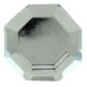 Silver Flat Octagon Dresser Glass Wine Stopper Online